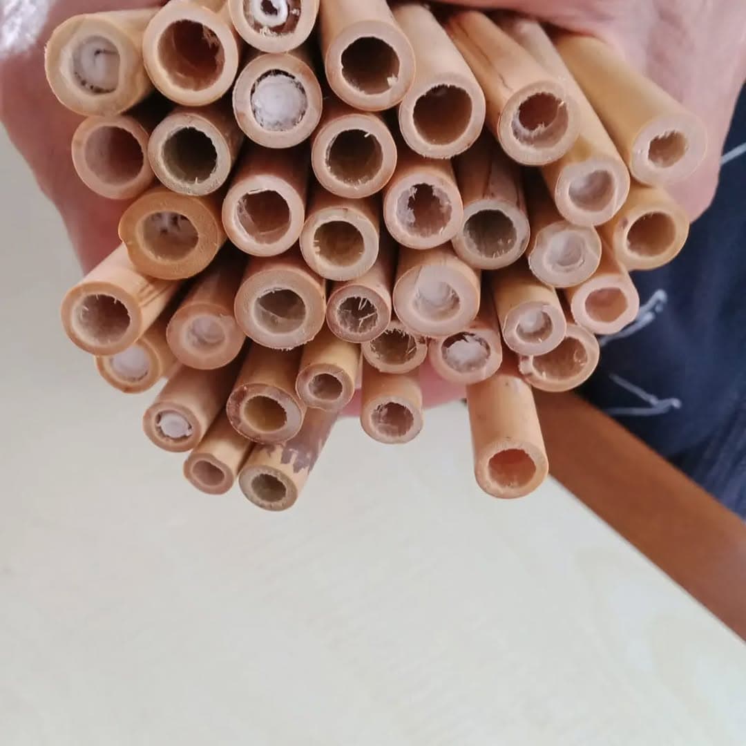 Fibre and diameters of hand-held cane tubes